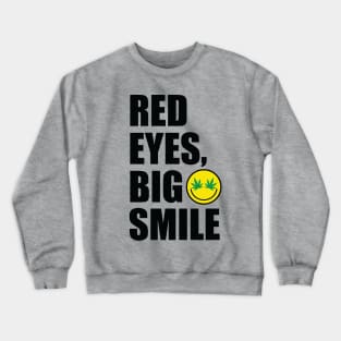 Red Eyes Big Smile Crewneck Sweatshirt